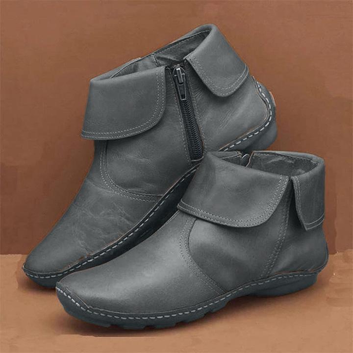 Soft Lane Waterproof Leather Ankle Boot (New Collection)