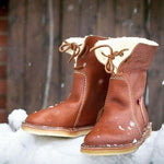 Load image into Gallery viewer, Boot Step Inn Leather Raincoats with fleece lining (New collection)
