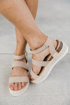 Annika Taupe Platform Wedge