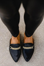 Load image into Gallery viewer, Millie Leather Black Mules
