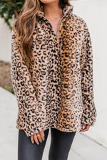 Load image into Gallery viewer, Delight My Heart Animal Print Pullover
