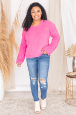 Load image into Gallery viewer, A Lucky Break Magenta Sweater
