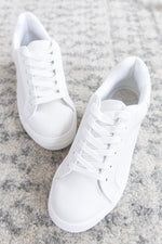 Load image into Gallery viewer, The Jenny Solid Sneakers White
